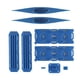 thumbnail image 1 of Placa de escape simulada para coche RC perfke azul, 1 of 5