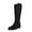 Black, variant on BOCCA Women's Pointed-Toe Simple Design Foldable Ankle & Mid-Calf Boots, Versatile and Stylish for Multiple Occasions