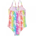 thumbnail image 2 of Kids Tankini Girls Swimsuit Bathing Suit Children‘s Fish Scale Swimwear, 2 of 7