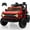 Red, variant on 12V Ford Bronco Kids Ride on Cars with Parental Remote, Toddler Electric Ride on Toys Battery Powered with Soft Start, Kids Riding Toys with Headlights/Music/Bluetooth for Boys Girls Aged 3+, Black