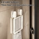 thumbnail image 5 of Almacenamiento y organización, cesta para ropa sucia con ventosa, cesta para ropa sucia para el hogar, cesta para ropa sucia plegable de pared para inodoro, cesta para guardar ropa sucia de baño, ces, 5 of 7
