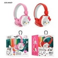 thumbnail image 2 of Hello Kitty Kuromi Bluetooth Headphone Sanrio Wireless Headsets Cartoon with Mic Foldable Lightweight Earphone for Phones Laptop, 2 of 5