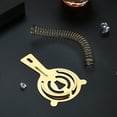 thumbnail image 5 of ReaNea Bar Cocktail Strainer, Stainless Steel Drink Strainer, Bar Tools, Gold, 5 of 9