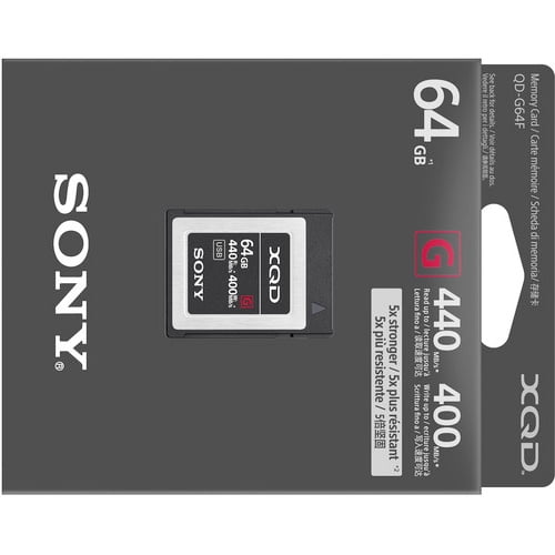 Sony G-Series QD-G64E - Flash memory card - 64 GB - XQD - Walmart.com