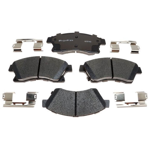 Front Brake Pad Set - Compatible with 2011 - 2015 Chevrolet Cruze - Raybestos