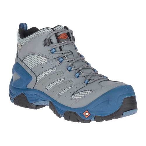 Merrell - Men's Merrell Work Strongfield Mid WP Composite Toe Work Boot - Walmart.com - Walmart.com