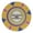 $1,000 Yellow, variant on Playzaic 13.5-gram The Mint Poker Chips (50-pack) Heavy Clay Composite Set ($50 Lt. Blue)