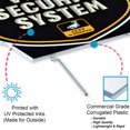 thumbnail image 5 of Signs Authority 24-h-Video Black Coroplast Surveillance Signs | Security Camera Warning, 5 of 9