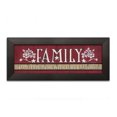 thumbnail image 1 of Gango Home Decor Country-Rustic Family Blessing by Linda Spivey (Ready to Hang); One 18x6in Black Framed Print, 1 of 3