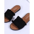 thumbnail image 6 of DA BOOM Womens Synthetic Leather Strap Slide Sandal,Comfort Slide Sandal Dress Shoes, 6 of 7