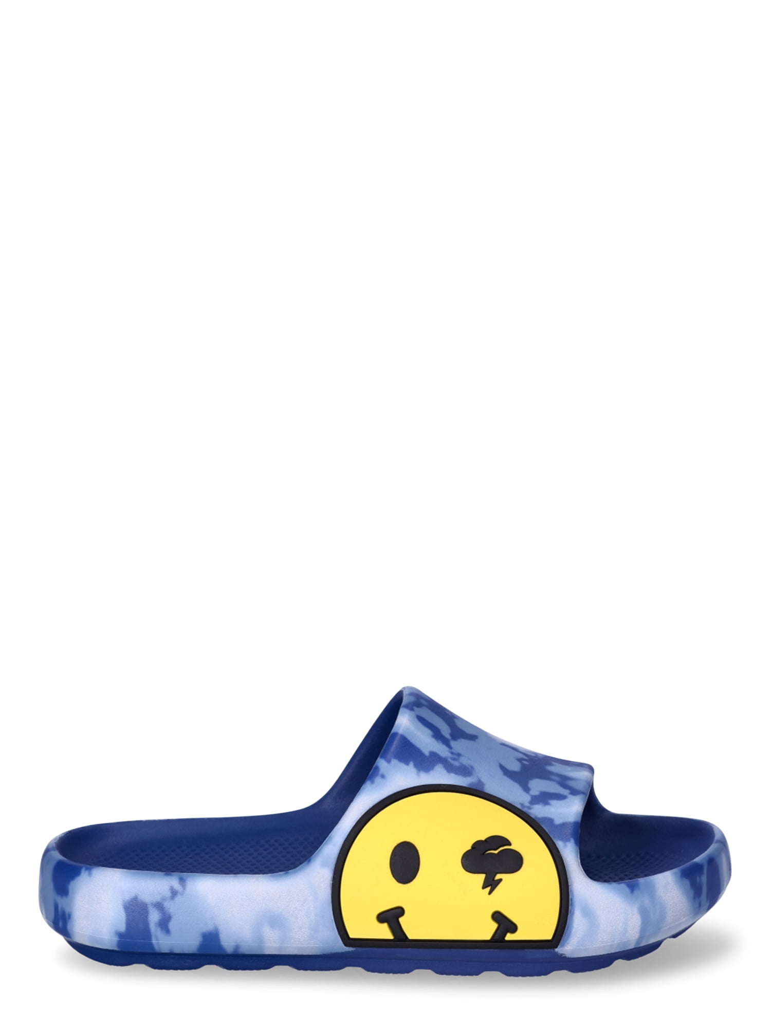Wonder Nation Little & Big Boys Smile Pillow Slide Sandals