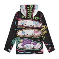 thumbnail image 4 of NONOMOCHI Hoodie with Pocket Cartoon Anime for Boys Girls Teens Gift, 4 of 6
