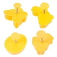 thumbnail image 1 of Moyic 4 Pieces 3D Biscuit Mold Set Pressing Shaping Baking Kitchen Cake Lovely Dessert Mould Accessory Household Patterns Molds Gadget Herramientas y accesorios para hornear TYPE1, 1 of 6