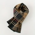 thumbnail image 2 of Men's Wool Scarf - Thick Winter Warm Neck Warmer, British Style Wool Fiber Cold Weather Accessory, Cozy Gift for Him, Versatile for Casual & Formal Wear, 2 of 11