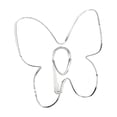thumbnail image 2 of Butterfly Acrylic Vase, Transparent Flower Holder With Unique Design, Modern Tabletop Decor For Home Office Desk, 6 Inch Height, Elegant Centerpiece For Living Room Or Bedroom, 2 of 7