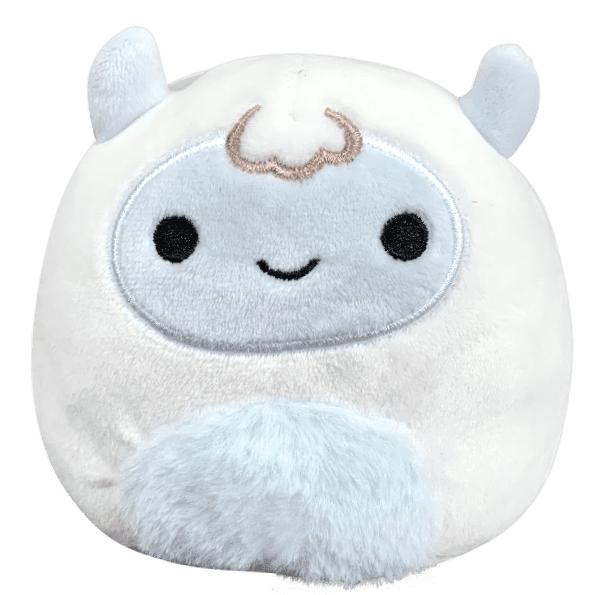 Squishmallow Christmas 4.5 inch Yuri the Yeti Plush Toy, Stuffed Animal