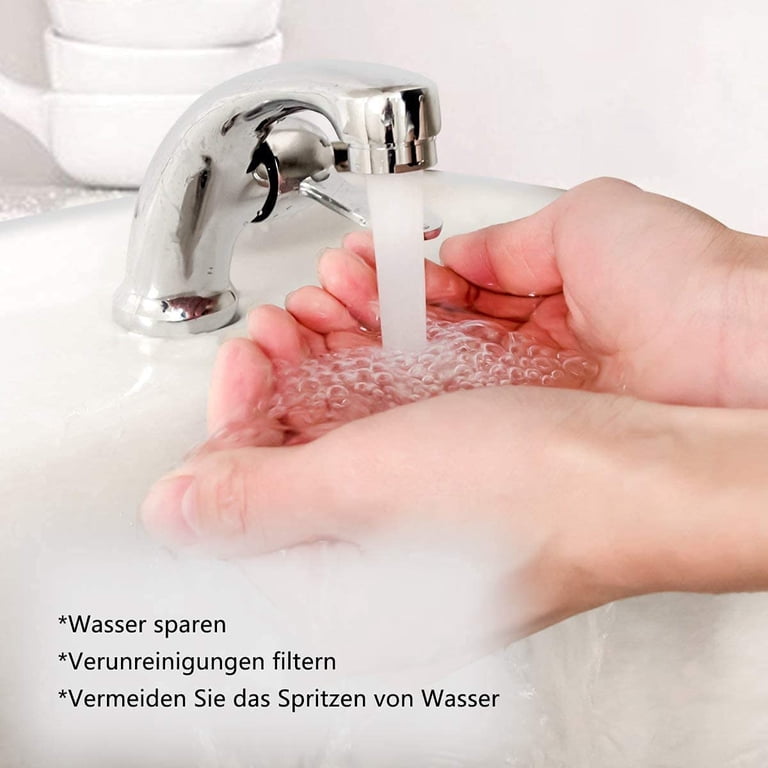 Juvielich Swivel Sink Faucet Aerator - 20mm Flow Restrictor For Bathroom & Kitchen, 1-Pack