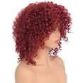 thumbnail image 3 of UTOURS Synthetic Curly Hair Wigs Woman Short Kinky Hair Jet Black Heat Resistance Fiber, 3 of 3