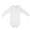 White, variant on Buyless Fashion Baby Girls Bodysuit With Short Or Long Sleeves Cotton Onsie