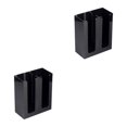thumbnail image 3 of Decodeary Wide Application Cup And Lid Holder Stylish For Coffee And Paper Cups Durable black 2Set, 3 of 6