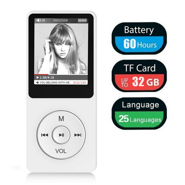 Stylish MP3/MP4 Player, Support Photo Viewer, Mini USB Port 1.8 LCD, Digital  Music Player, Media Player, MP3 Player, MP4 Player 