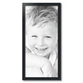 thumbnail image 2 of ArtToFrames 14" x 30" Black Satin Picture Frame, 14x30 inch Black MDF Poster Frame (WOM-5180), 2 of 8