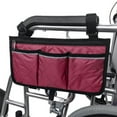thumbnail image 3 of Wheelchair Organizer Bag with Multiple Pockets, Polyester for Daily Essentials Storage, 3 of 8