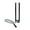 B, variant on Aluminium Alloys Snag Rod Ear Fishing Tackle LED Snag Ear Fishing Snag Ear Rod with LED Light Fishing Windproof