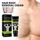 thumbnail image 2 of Crema depilatoria corporal para hombres, depilación suave, inhibe el crecimiento del vello., 2 of 4