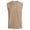 Khaki, variant on GrmtClth Men's Sleeveless Shirts Acid Wash Denim Tank Tops Henley Button Up Vintage Shirt Workout Solid Tee Top Summer Shirts with Pocket Brown 3XL