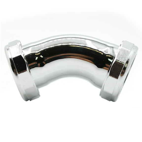 Thrifco 4400361 1-1/4 Inch Slip Joint Tubular 45 Elbow - Chrome Plated Brass