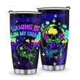 thumbnail image 1 of Vaso para beber Jekeno Gaming, 591 ml, acero inoxidable, 1 of 6