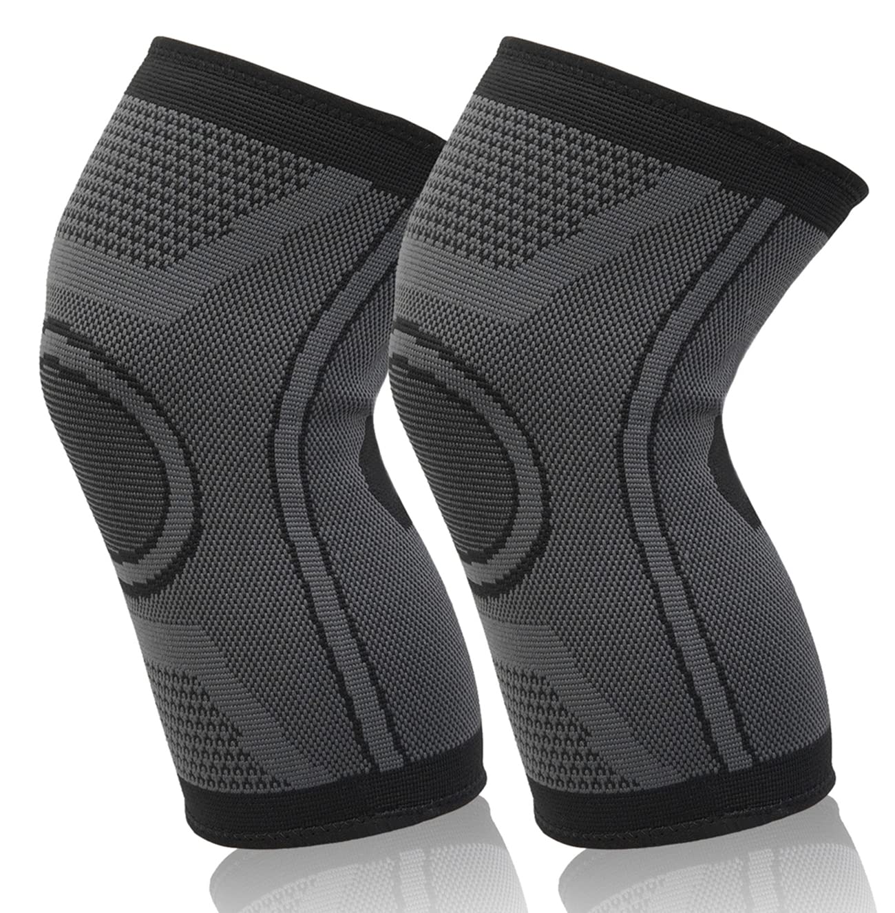 2 Pack Knee Brace. Knee pad Compression Support Knee Sleeve for Knee Pain. Running. Work Out
