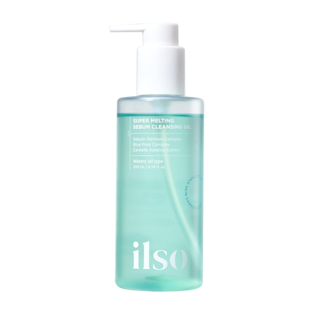 Aceite limpiador Ilso Super Melting Sebum 200 ml para pieles sensibles