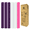 Advent Color, variant on Beeswax Taper Candles 12 Pack, 9" Long Candle for candle sticks in Bulk, Dripless & Unscented, 4 Hour Burn Time, Yellow Candles