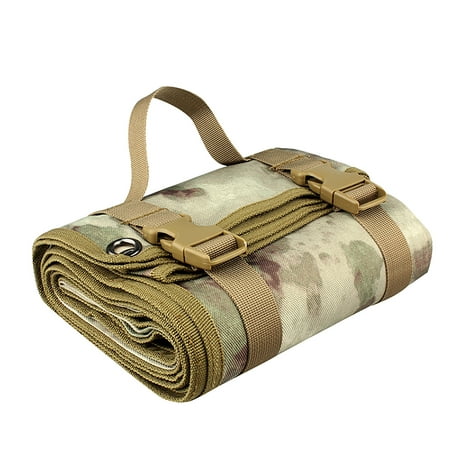 hengsof Tactical Shooting Mat Outdoor Shooting Gun Mat Non-Slip and Durable with Shooting Rest Bags for Range Shooting and Hunting