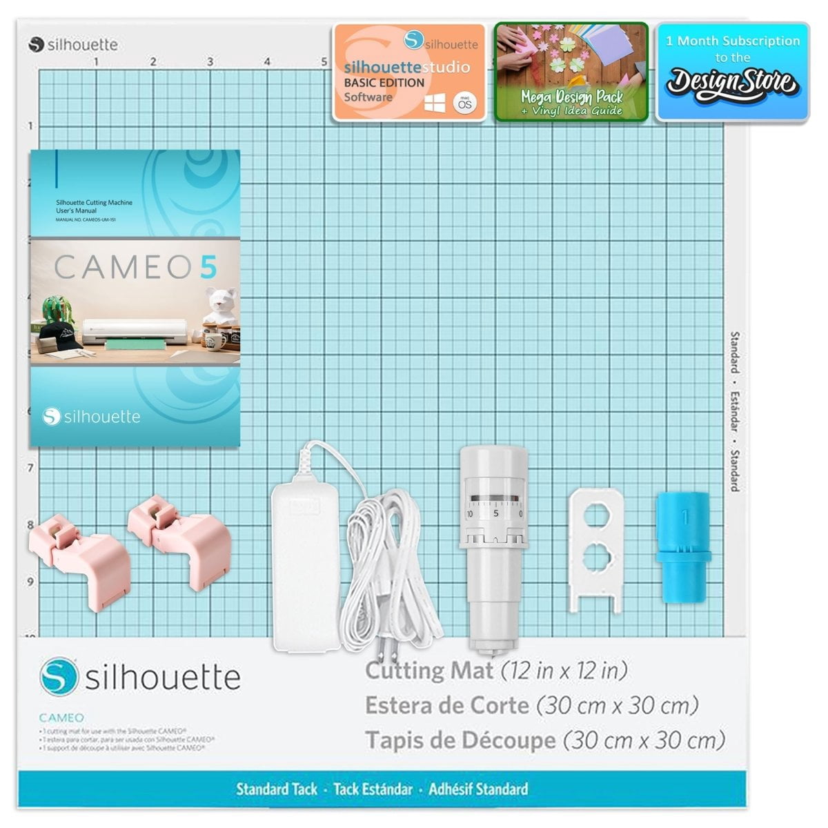 Silhouette Pink Cameo 5&alpha; Alpha - 12" Vinyl Cutting Machine