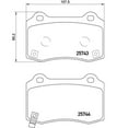 thumbnail image 4 of Brembo P30074 Premium Low-Met OE Equivalent Pad, 4 of 4