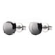 thumbnail image 1 of Pendientes de acero inoxidable de titanio y titanio japoneses y coreanos con cuatro garras y circonitas antialérgicas, 1 of 4