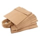 thumbnail image 1 of Bolsa de papel reutilizable, bolsa de papel Kraft de 50 piezas, bolsas de compras Kraft, bolsa de papel portátil para alimentos, los mejores materiales, 1 of 14