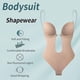 thumbnail image 2 of Transparent Body moldeador de cuerpo con escote en V profundo para mujer, Body sin tirantes y espalda descubierta, ropa moldeadora, Tanga sin costuras, monos completos, 2 of 5