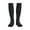 2 Black-2, variant on Spider Web Black Compression Socks for Women and Men 20-30mmHg-Circulation Support Socks Knee High Nurse Pregnant Running Medical and Travel Athletic