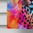 thumbnail image 4 of Hippie Animal Leopard House Flag, 4 of 5