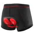 thumbnail image 3 of Pantalones cortos de ciclismo Pantalones cortos de ciclismo para hombres Pantalones cortos para montar en bicicleta transpirables con gel transpirable Arsuxeo Pantalones cortos de ciclismo, 3 of 7