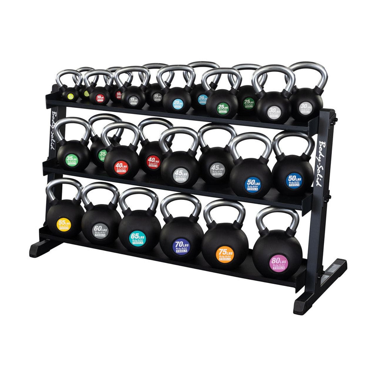 Body-Solid GKR60 2-Tier Kettlebell Rack