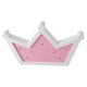 thumbnail image 1 of Pink Crown Shape LED Wall Night Light for Home Decor Easy Install Plastic Suitable for Parties 1pc, 1 of 5