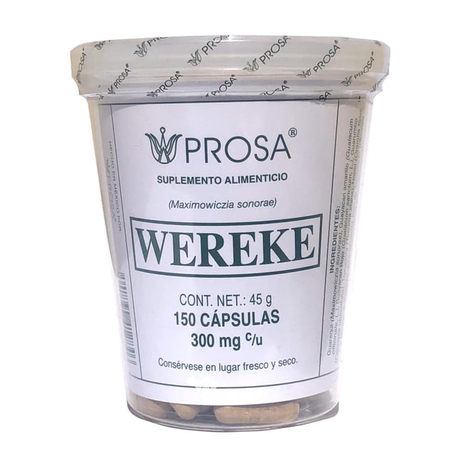 Wereke 150 cápsulas Prosa blanco