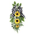 thumbnail image 1 of EZLIFE Guirnaldas de girasoles con forma de lágrima Guirnaldas de lágrima Guirnaldas navideñas de otoño con LED Artificial ﻿ Y0, 1 of 7