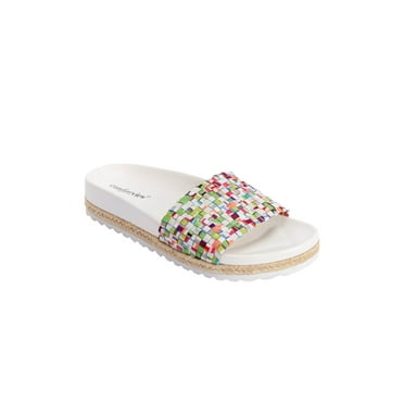 Comfortview Women's The Evie Footbed Sandal