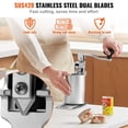 thumbnail image 5 of Heavy Duty Commercial Can Opener Manual Adjustable Stainless Steel Blade for Restaurant Food Store Cans Up to 11.8 Inches, 5 of 6